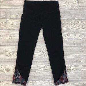 Fabletics Chevron Hem Cropped Leggings